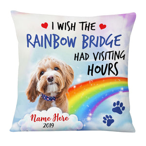 Personalized Dog Memo Photo Pillow