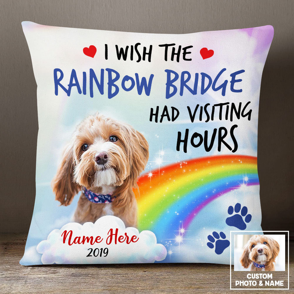 Personalized Dog Memo Photo Pillow