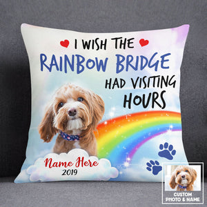 Personalized Dog Memo Photo Pillow