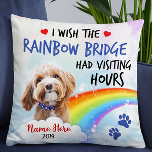 Personalized Dog Memo Photo Pillow
