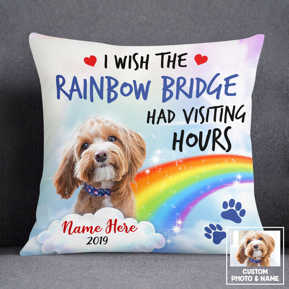 Personalized Dog Memo Photo Pillow