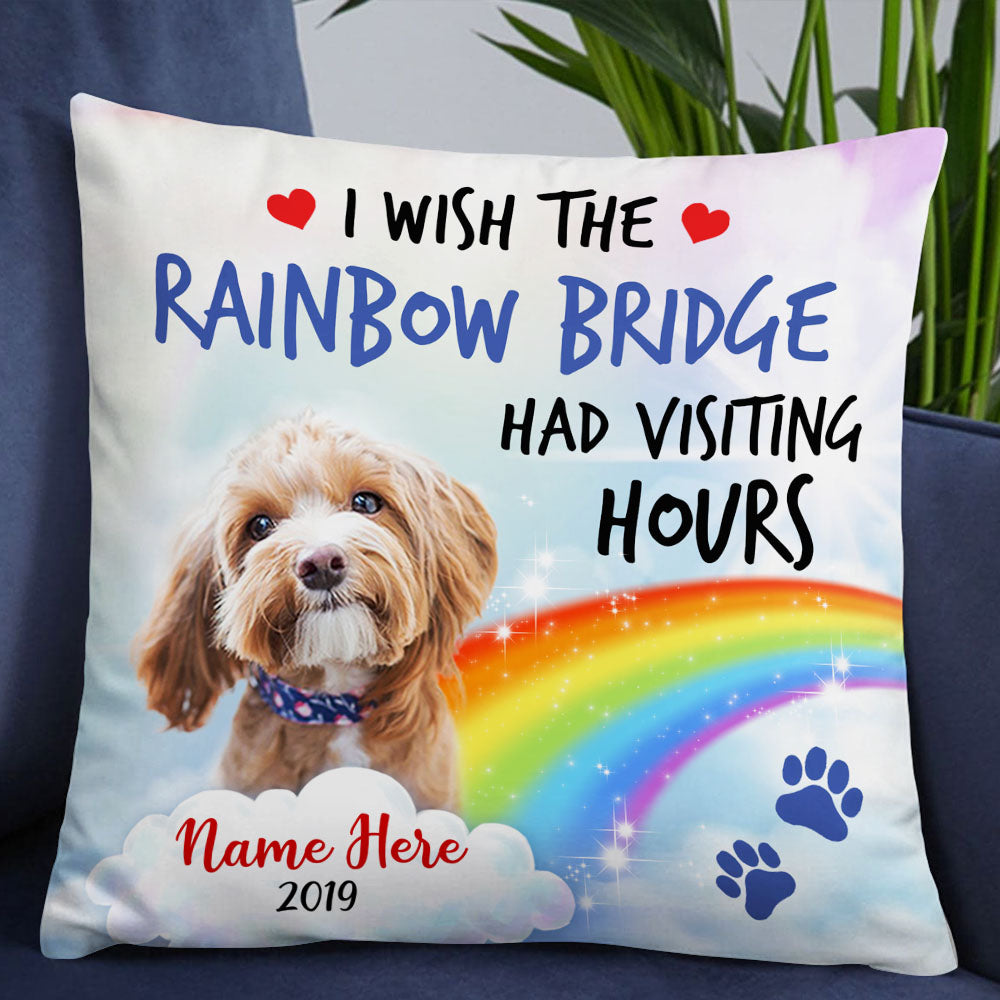 Personalized Dog Memo Photo Pillow