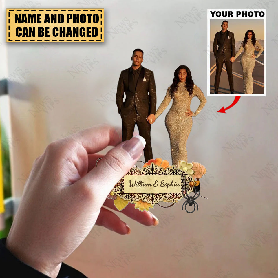 Personalized Photo Pet Magnets, Fridge Magnet, Gift for Couple, Family