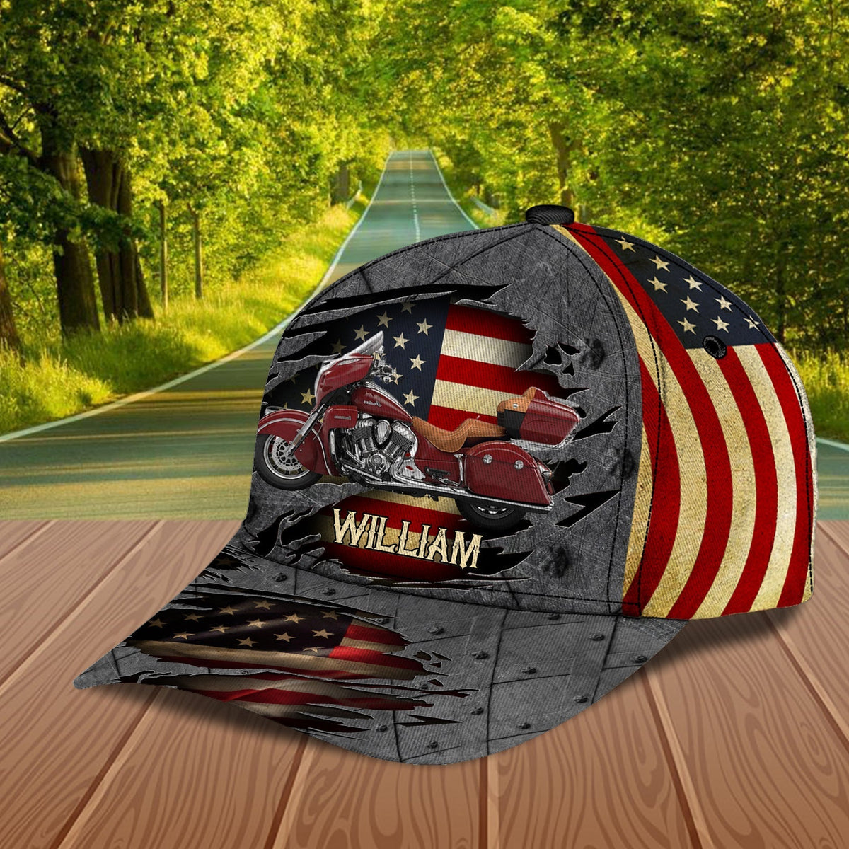 Motorcycle Personalized Classic Cap