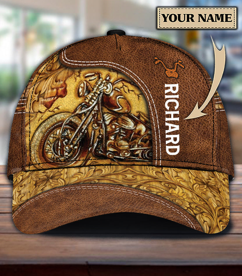 Personalized Motorcycle Classic Cap-Personalized Gift for Motorcycle Lovers-Motorcycle Riders